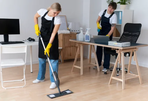 Nettoyage de bureau professionnel à Poussignac